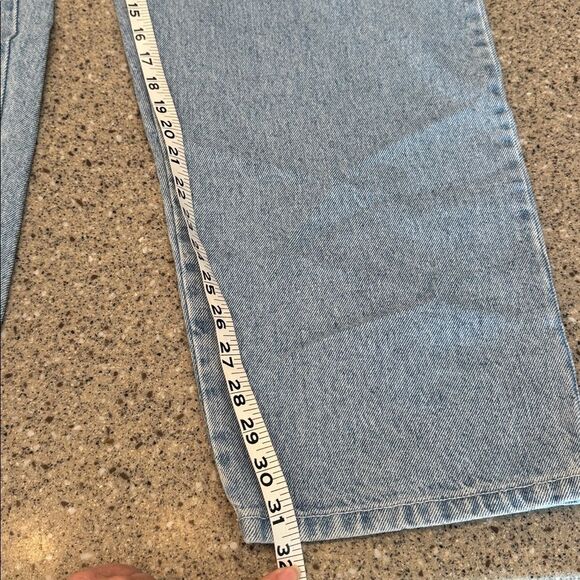 BOSS BY I.G. DESIGN Baggy Y2K Skater Hip-Hop Embroidered Pocket Denim Jeans - Picture 9 of 16